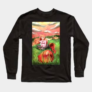 The Wise Wolf (Evening) Long Sleeve T-Shirt